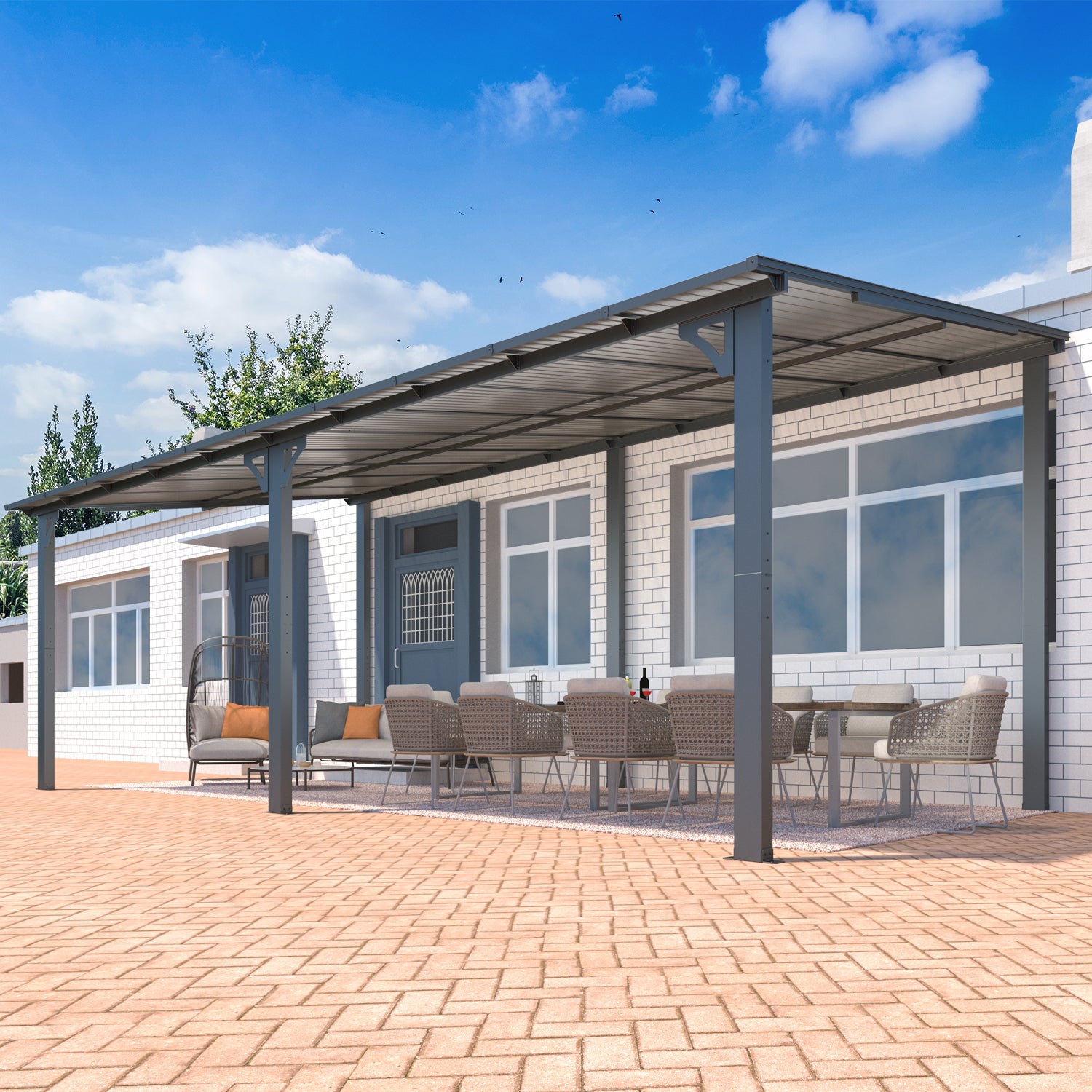 YODOLLA 10x20 hardtop gazebo.